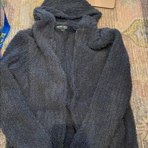 barefoot dreams zip up hoodie